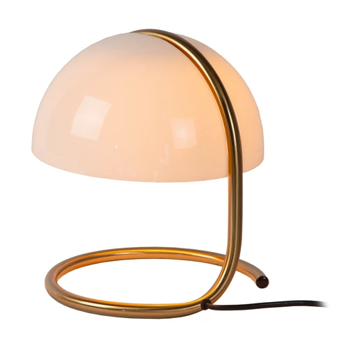 Lucide CATO - Tafellamp - Ø 23,5 cm - 1xE27 - Wit - detail 1